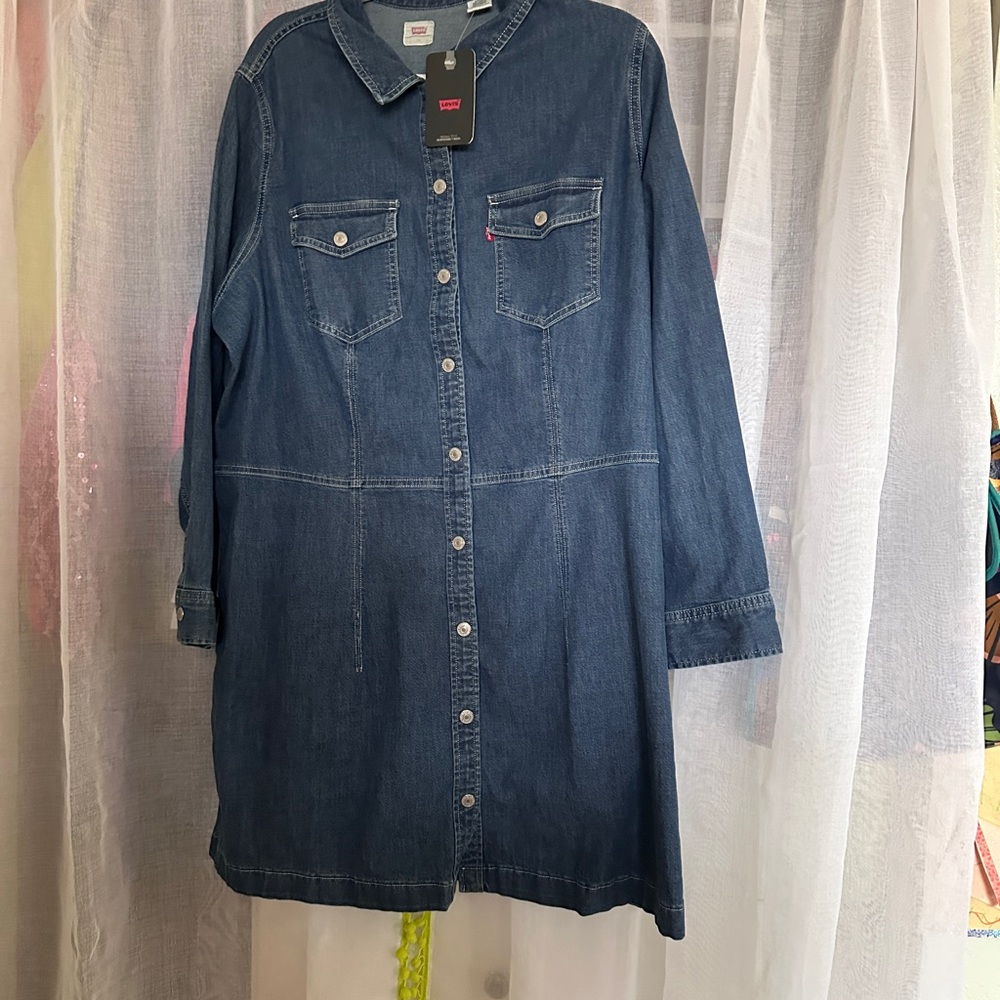 Levi's Denim Shirt Dress